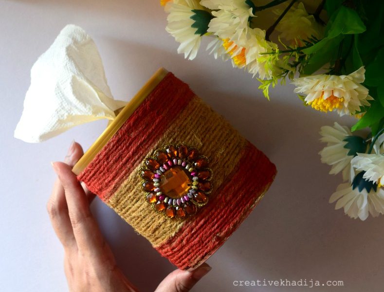 Tissue Paper Roll Holder  Recycled Art Projects for Fall